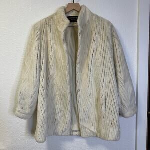 Jacques Saint Laurent for Genelle Fur Jacket Coat MobWife